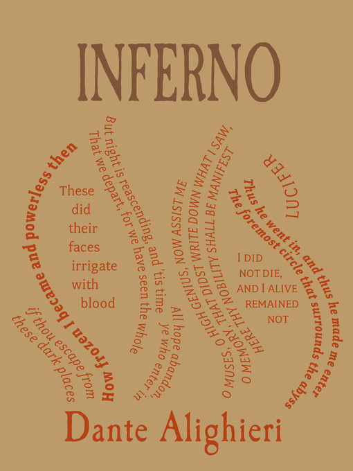 Title details for Inferno by Dante Alighieri - Wait list